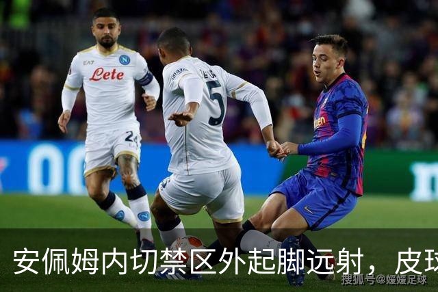 安佩姆内切禁区外起脚远射，皮球折射飞进球门，海港1-1扳平比分